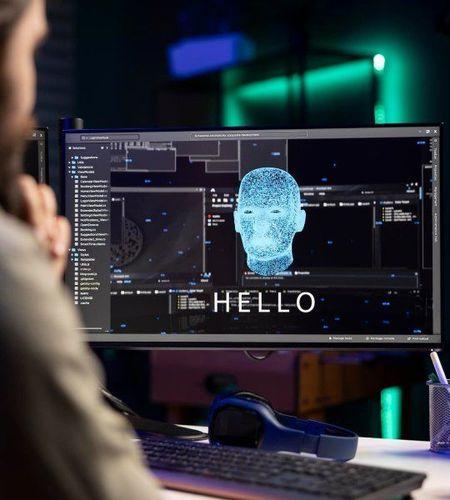 AI enhances <br>human capabilities